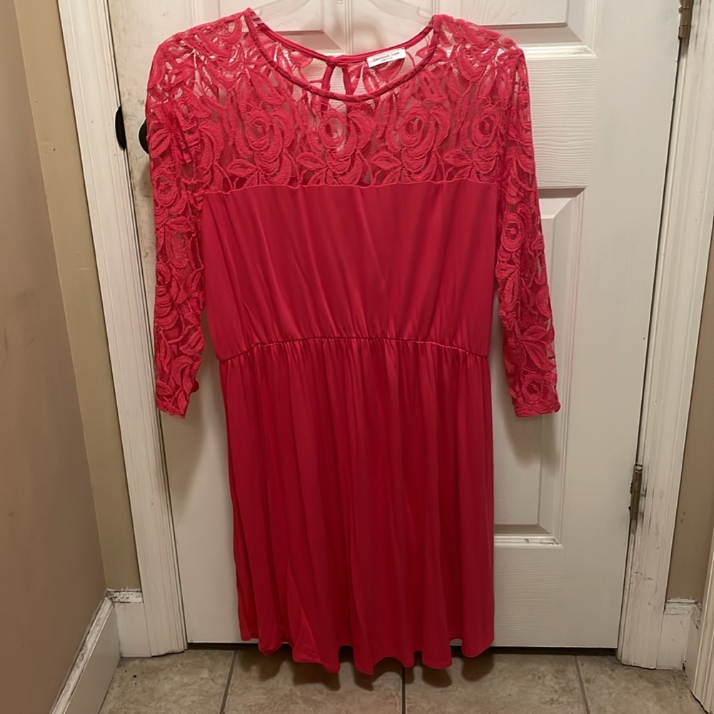 Chic Soul Boutique lace top dress - Picture 2 of 5
